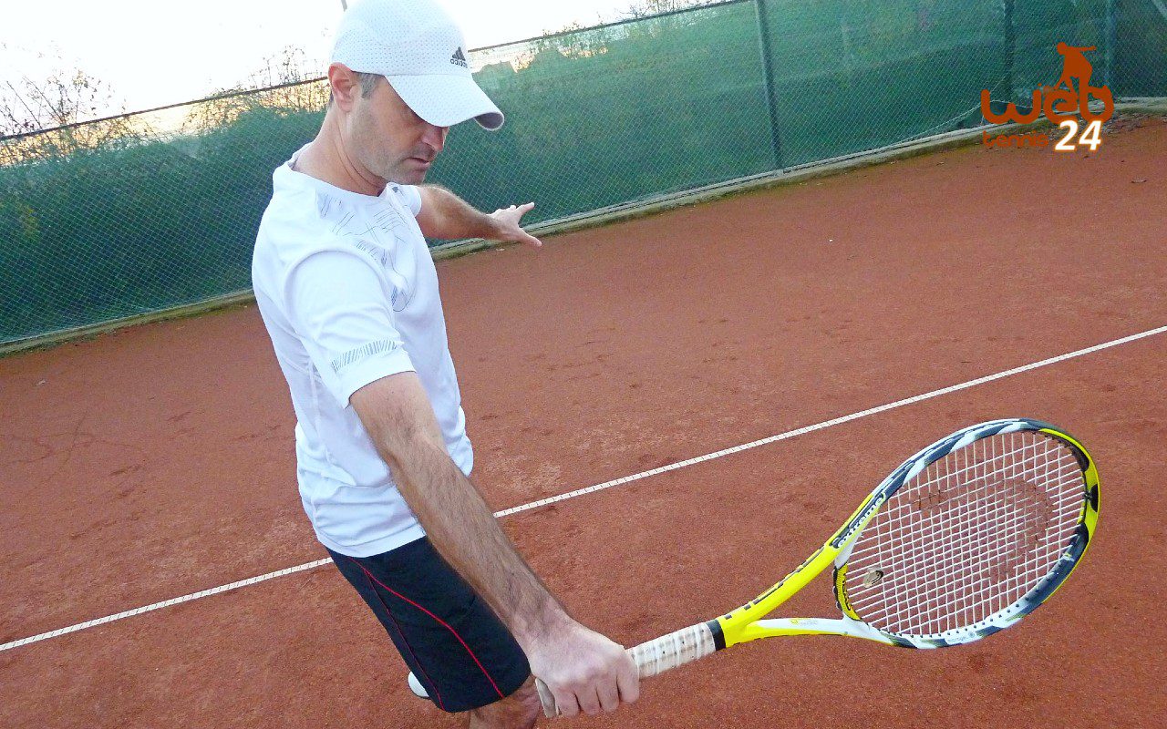 one handed backhand grip demo