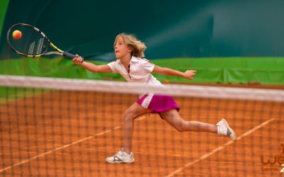 Tennis Balls and Court Size for Kids