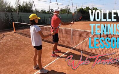 Easy Way to Teach the Volley / Fun Tennis Lesson