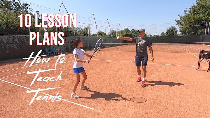 10 lesson plans / how to teach tennis to beginning players
